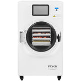 VEVOR Vacuum Freeze Dryer Machine, 8.8-13.2 lbs/Batch, 4-Layer Trays, Adjustable Timer and Temperature Control, White